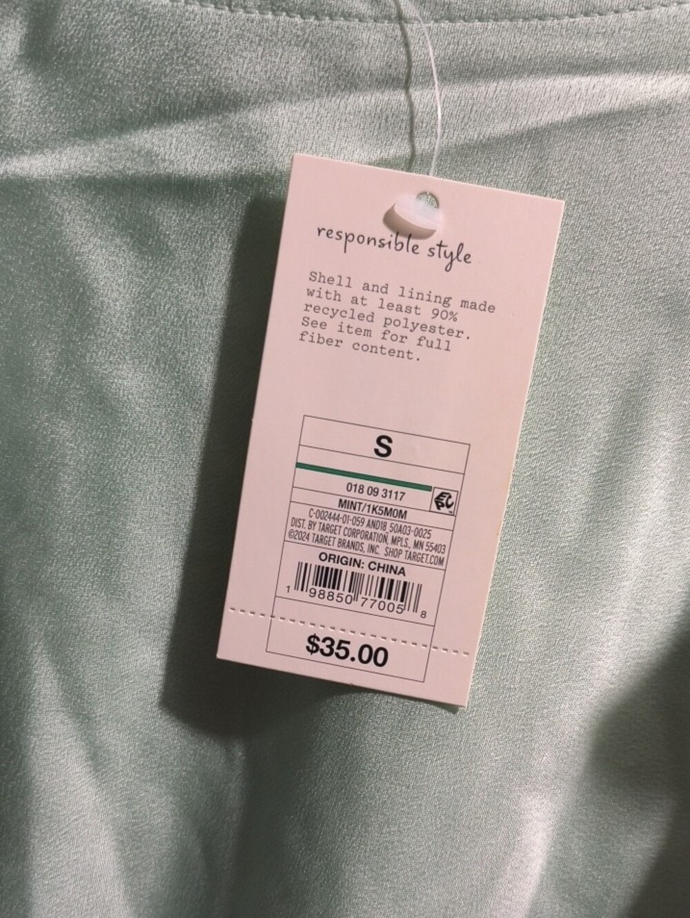 a new day Mint Ruffle-Trim Maxi Dress - Picture 2 of 2